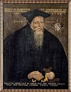 Julius von Pflug, redactor de la versión inicial del Interim de Augsburgo.