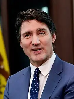 Justin Trudeau (2015-2025) 53&nbsp;años