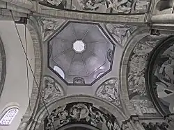 Cúpula interior, bajo el cimborrio