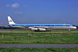 Douglas DC-8-63 de KLM Deseos