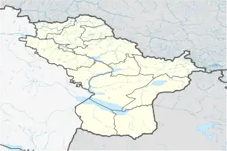 Lago Zaisán (o Zaysán) ubicada en Kazajistán Oriental