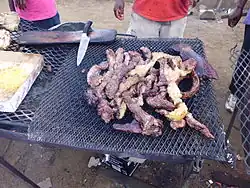 Carne de res a la parrilla
