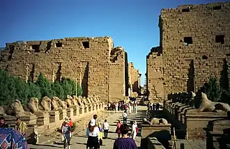 Dromos en Karnak