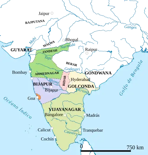 Sultanatos del Decán