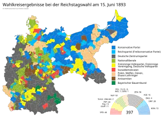 Elecciones federales de Alemania de 1893