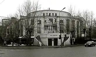 Club de la fábrica de Kauchuk (Konstantín Mélnikov, 1927)