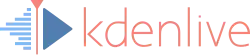 Actual logotipo de Kdenlive