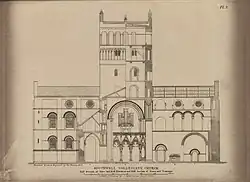 The central tower and transepts