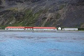 Estación científica de Servicio Antártico Británico
