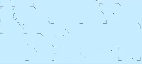 Tabwakea ubicada en Kiribati