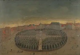 Copia de Johannes Rach y Hans Heinrich Eegberg de una pintura de un artista desconocido ; hacia 1750