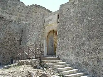 Vista de la puerta de Fortaleza.