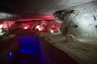 Región minera prehistórica del sílex rayado de Krzemionki.