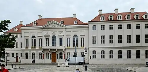 Palacio Kurländer (1728-1729), obra de Johann Christoph Knöffel'