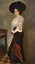 «Retrato de la Palou» (1920).