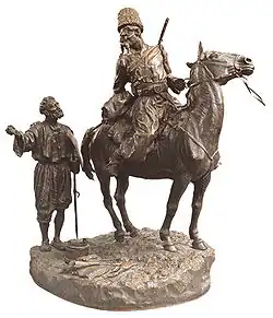 Cosaco en exploración (1887).