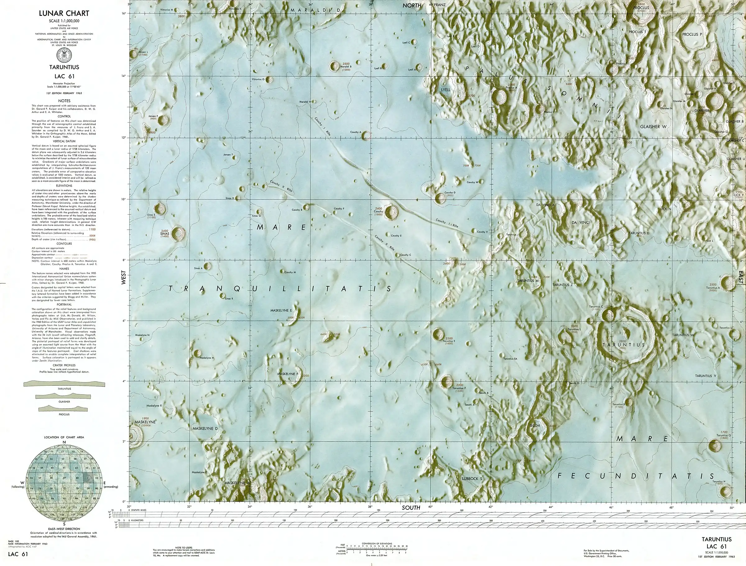 Localización de Aryabhata, rotulado como Maskelyne E