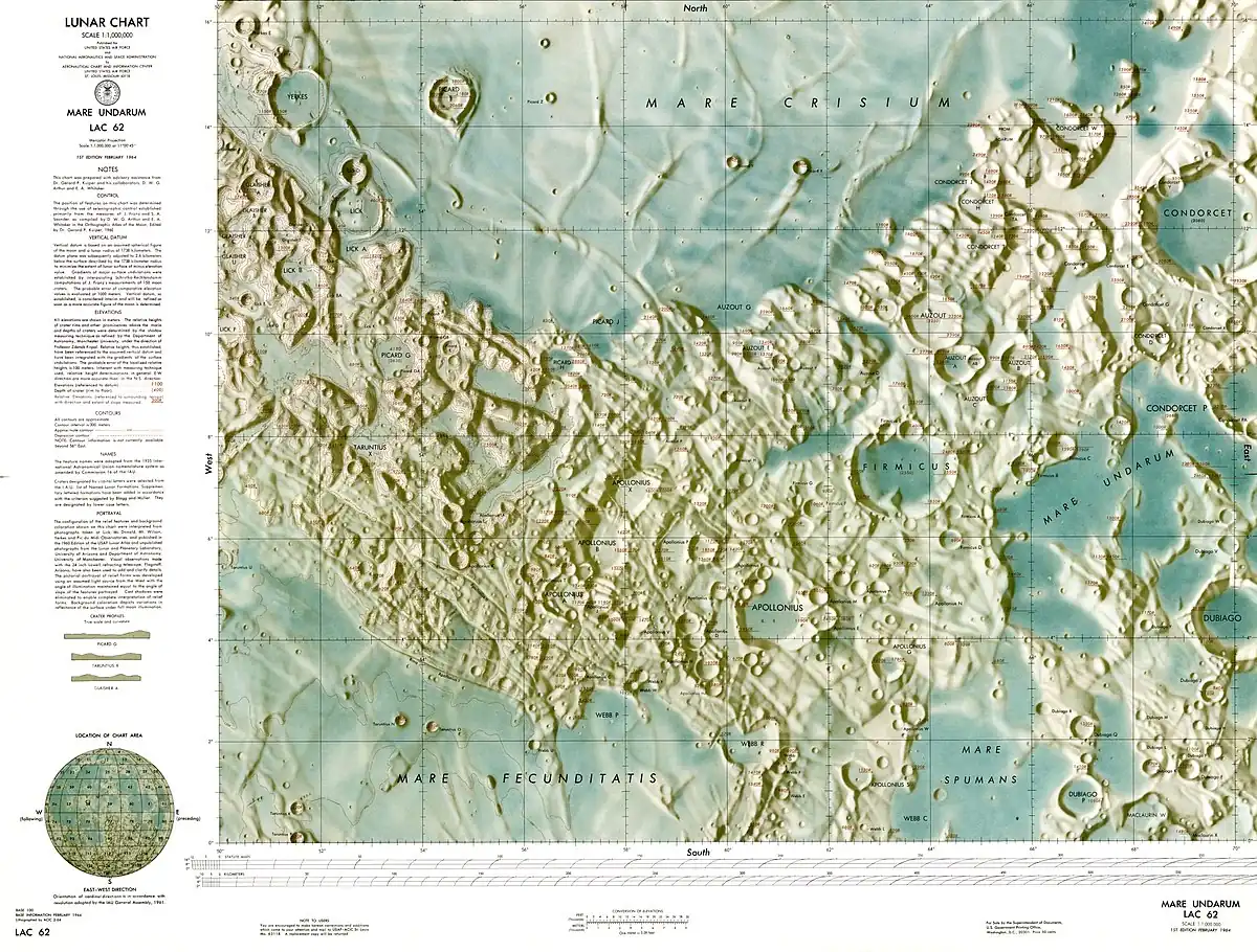 Localización de Apollonius (centro de la imagen)