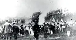 El Ejido durante su masacre