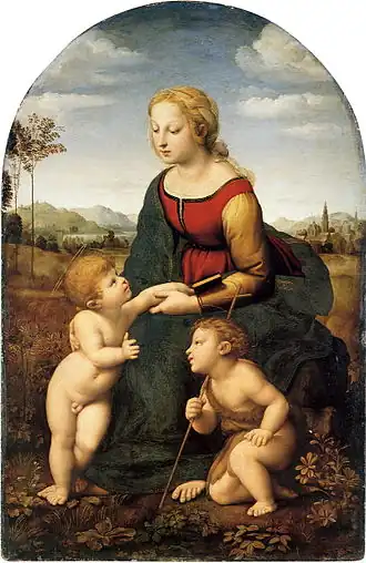 La bella Jardinera, de Rafael, 1507.