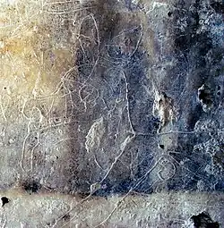 Grafiti de un venado.