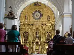 Retablo mayor.
