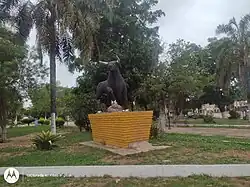 Ave. 9 de Julio que conecta con tres barrios de la ciudad de Yuto (Jujuy). Foto tomada el 29 de noviembre del 2023