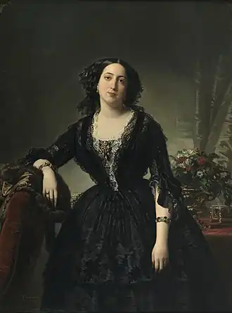 La marquesa de Montelo, de Federico de Madrazo, donación de Celina Alfonso, hija de la retratada, en 1920 (Prado).