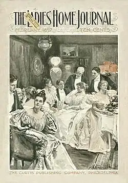 Cover de la Ladies Homes Journal (Febrero de 1897)
