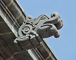 Una de las gárgolas del Palacio.