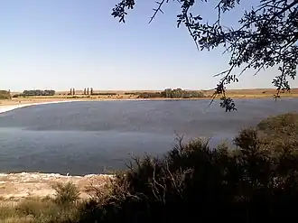 Laguna Utracán, en el centro de la provincia (General Acha).