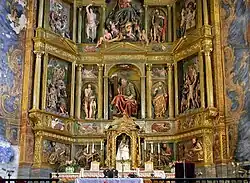 Retablo del altar mayor.