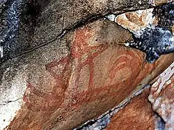 Nave fenicia.Cueva de la Laja Alta, Cádiz