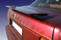 Detalle del alerón automático de la versión 8.32 .