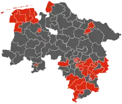 Elecciones estatales de Baja Sajonia de 2013