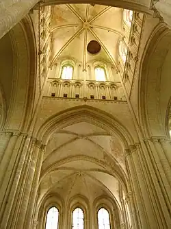 Cimborrio de la iglesia abacial de la Trinité de Fécamp (65 m).