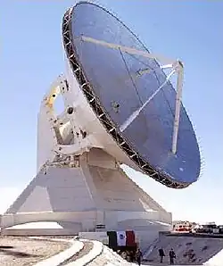 El Gran Telescopio Milimétrico es el telescopio de plato único y movible mas grande del mundo