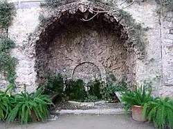 Font del Gat, jardines de Laribal.