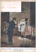 El crimen del rápido 373, Las pistas del crimen (1924), portada de Mariano Pedrero