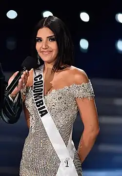Señorita Colombia 2017 Laura González &nbsp;Cartagena de Indias.