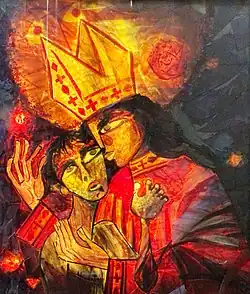 Basílica de San Martín de Tours (besando al leproso)