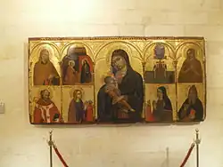 Retablo de la Virgen de la Leche, Bernabé de Módena.