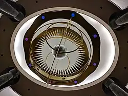 Lámpara en el vestículo