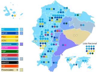 Elecciones legislativas de Ecuador de 2023