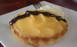 Una tarta de limón