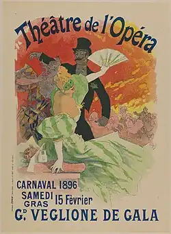 Théâtre de l'Opéra, Carnaval 1896, Grand Veglione de Gala