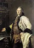 Aleksandr Kokorinov, director y primer rector de la Academia Imperial de las Artes, 1769