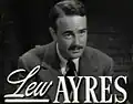 Lew Ayres como el Dr. Robert Richardson