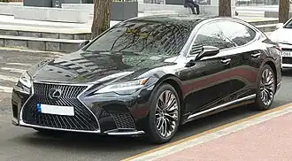 Actual Lexus LS