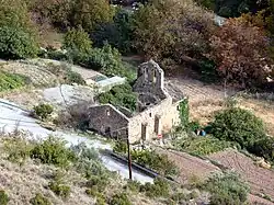 Ruinas de la ermita de San Martín.